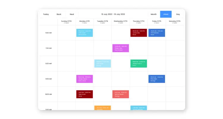 Employee scheduling software