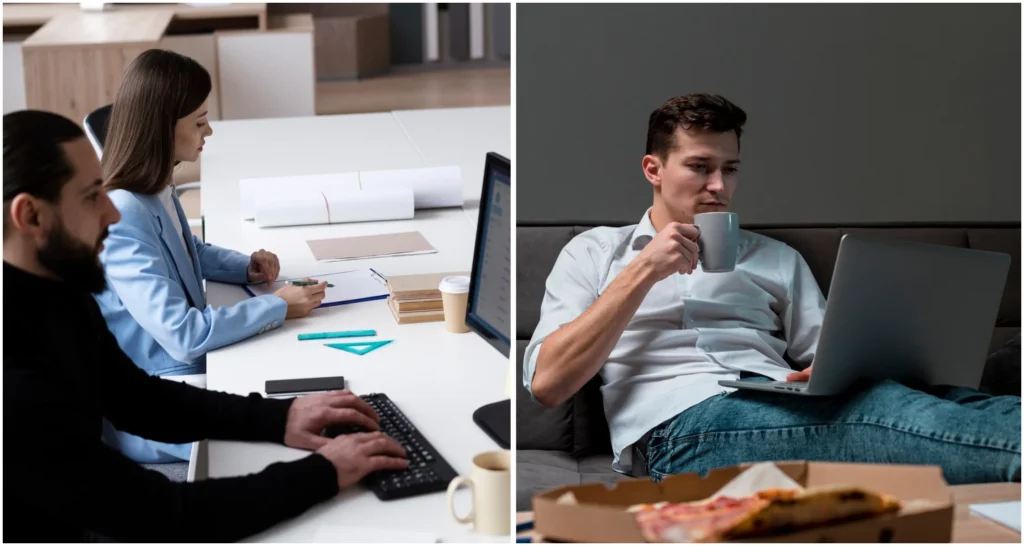 Hybrid workplace management