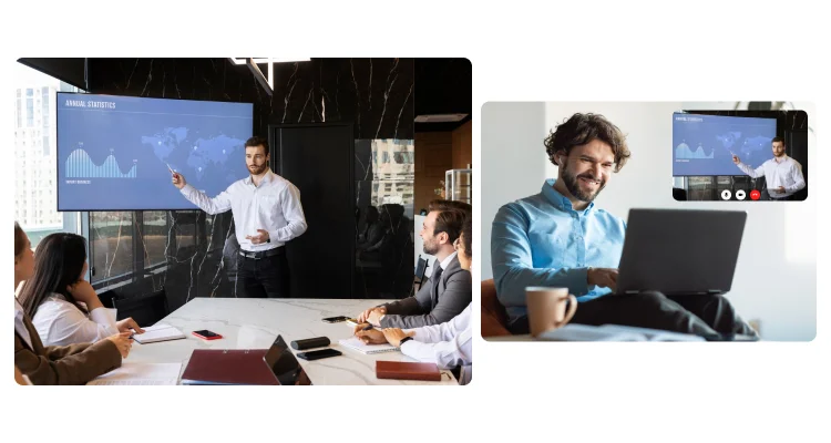 Hybrid workplace management