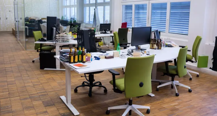 Hot desking