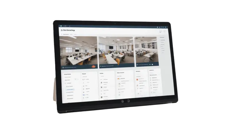 Desk booking system