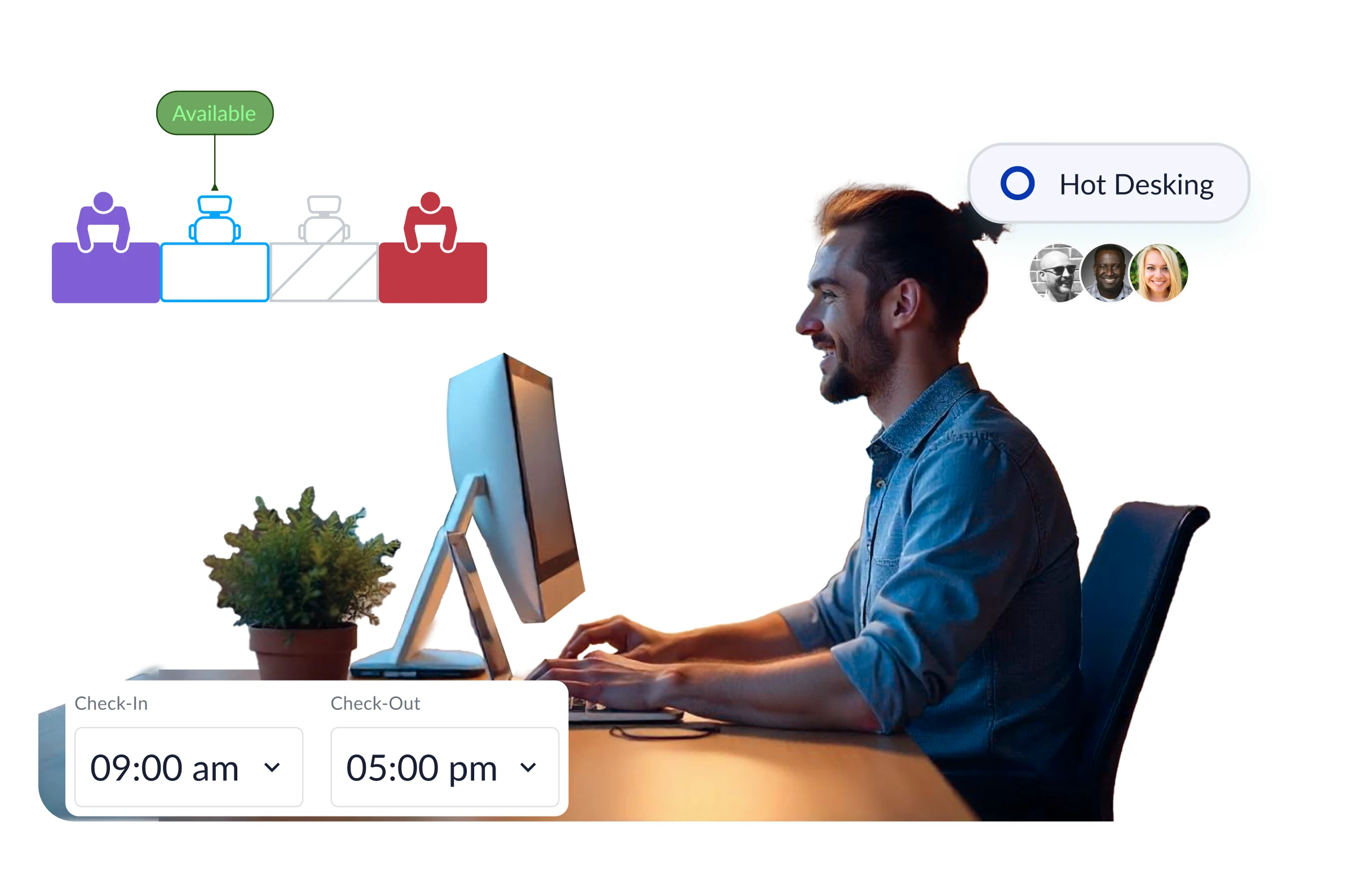 Real-Time Desk Availability