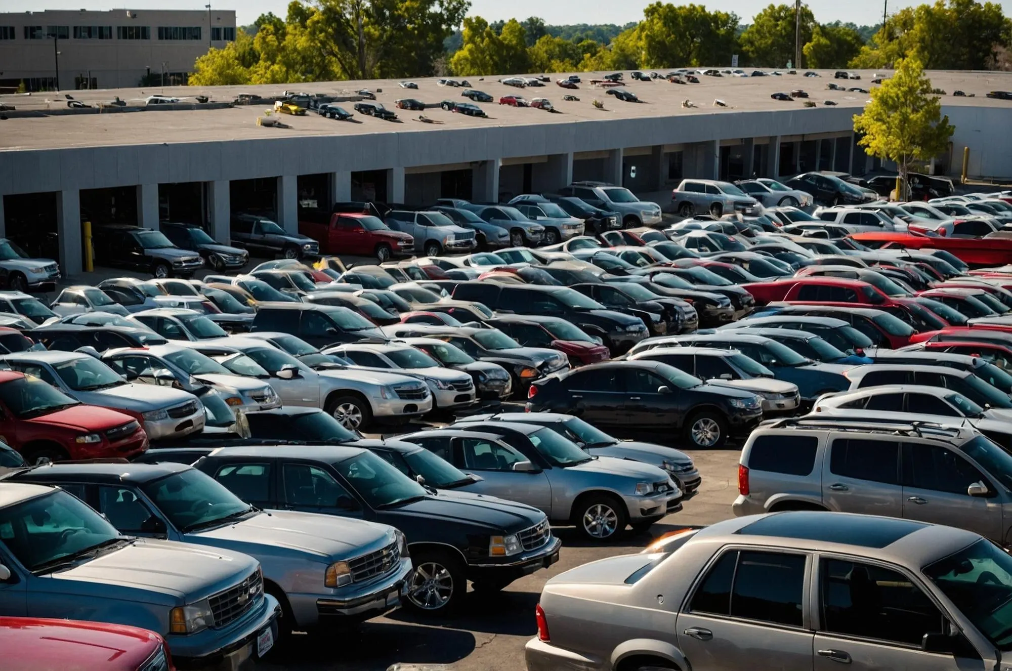 Parking hunger games