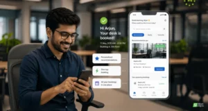 Simple personalized desk booking experience