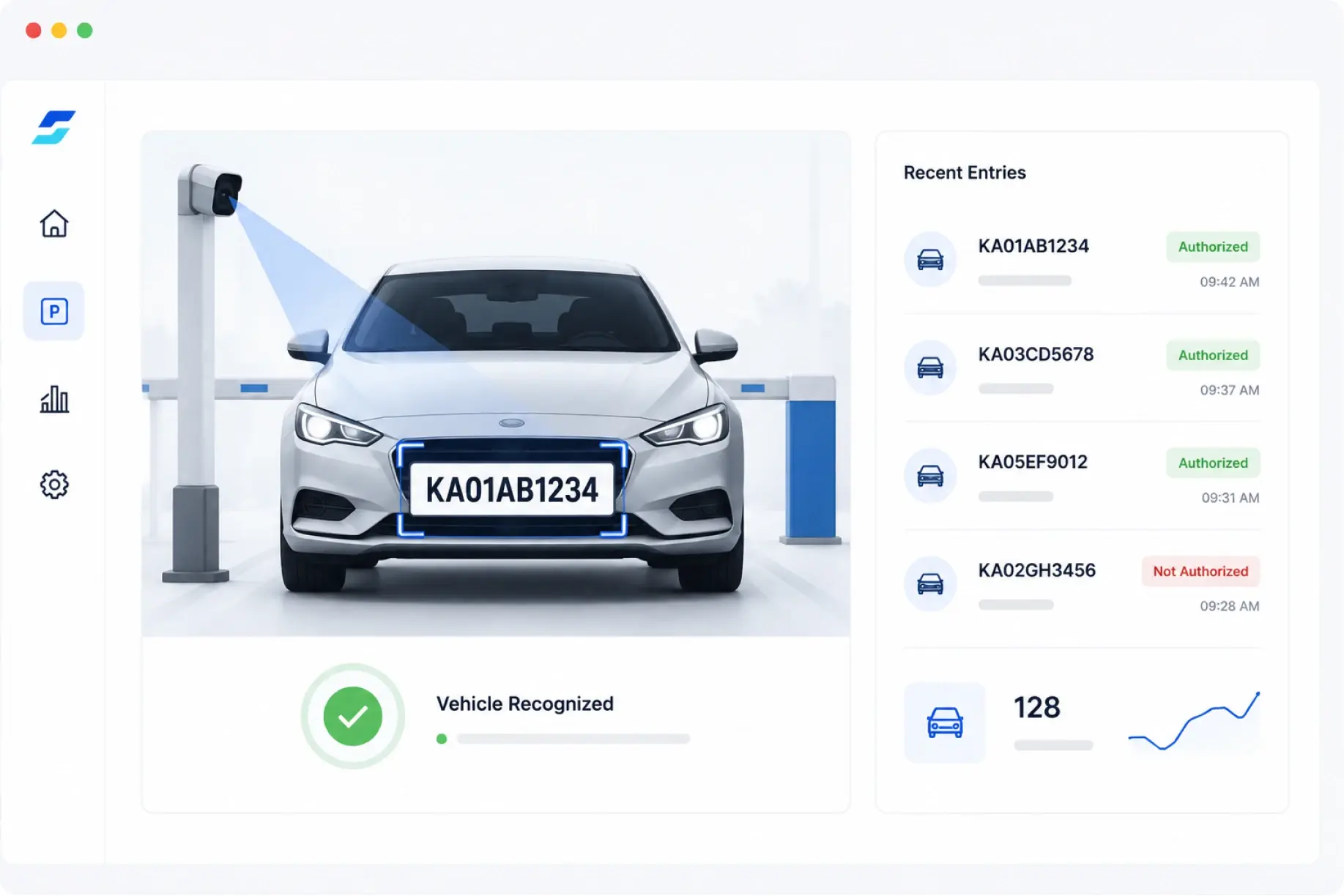 Licence plate reader